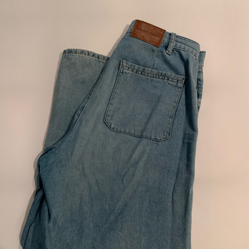 Lucky brand high rise wide leg crop jeans - Picture 8 of 9